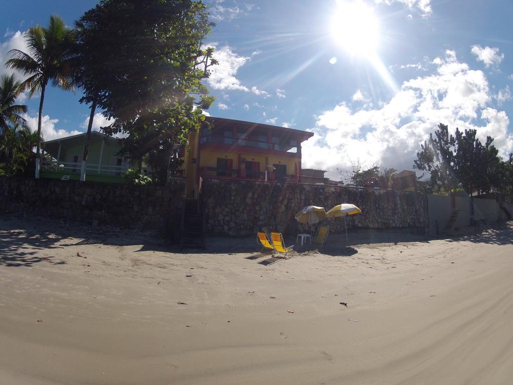 Pousada Casa Na Praia Ubatuba Exterior foto